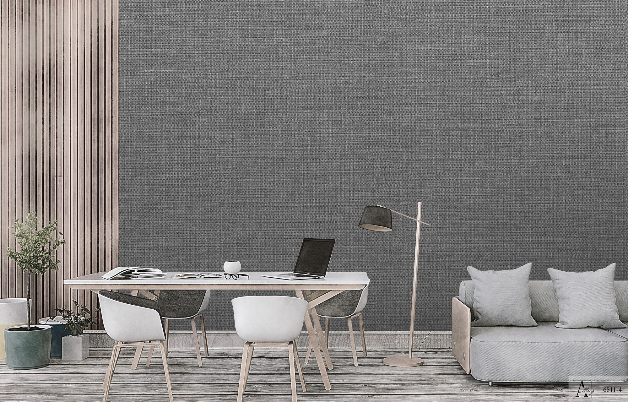 Giấy dán tường giả vải Albany 6811-4